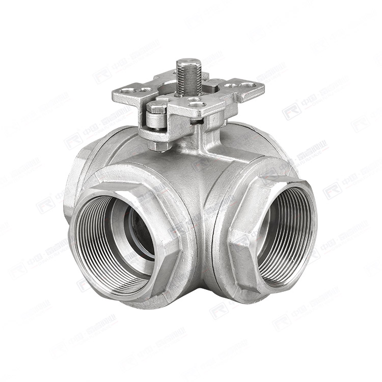 內螺紋三通球閥