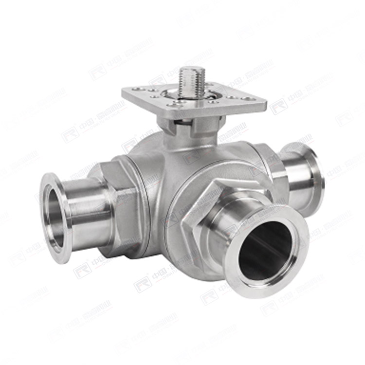 KF真空三通球閥(普通款)